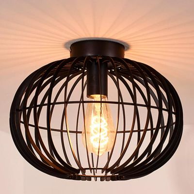 Lampă de tavan modernă neagră, Reda