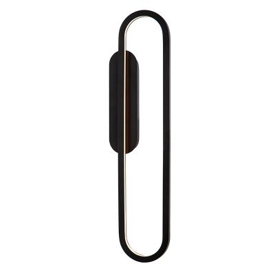 Aplică de perete modernă neagră, Thelma, 22W, LED dim to warm