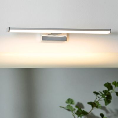 Aplică de perete modernă crom, Onno, 8W, LED 3000K, IP44