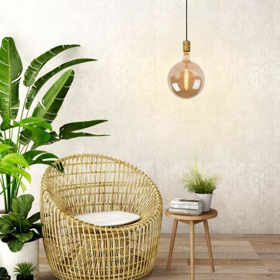 Aplică de perete fără abajur clasică aurie, Jova