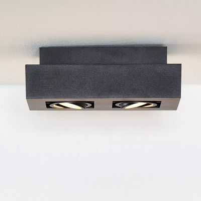 Spot LED de tavan modern negru, Xirax