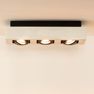 Aplică tavan modernă albă, Xirax