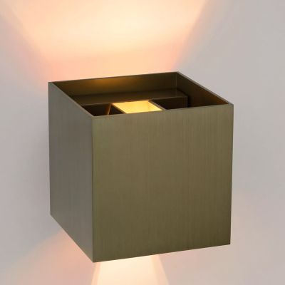 Aplică de perete modernă maro, Xio