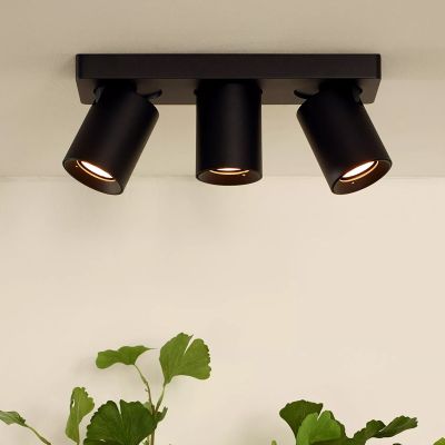 Spot LED de tavan modern negru, Nigel