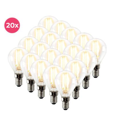 Bec LED Sorna E14 cu intensitate reglabilă, pachet de 20, 2700k, 3,5w