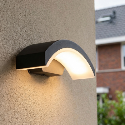 Lampă exterior neagră modernă, Annemay, IP54