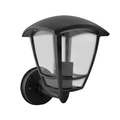 Lampă exterior clasică neagră, Sven, IP44