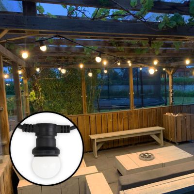 Ghirlandă luminoasă de 80 m cu 80 de becuri alb lapte