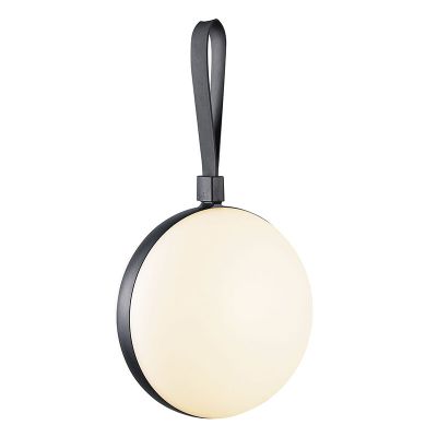 Lampă exterior design neagră, Bring, 1,5W, LED 2700K, IP54, con întrerupător