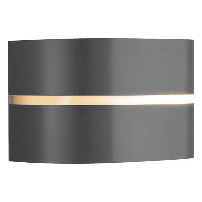 Lampă exterior antracit din aluminiu, Sibelis, IP44