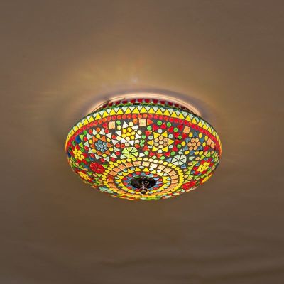 Lampă de tavan multicolor orientală, Mimoun