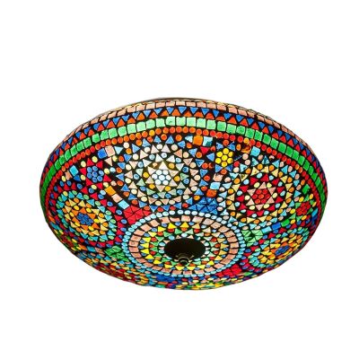 Lampă de tavan multicolor orientală, Louay