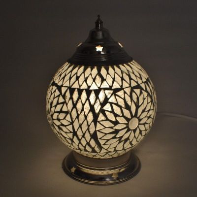 Lampă de masă transparentă orientală, Sabri
