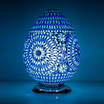 Lampă de masă albastră orientală, Lara