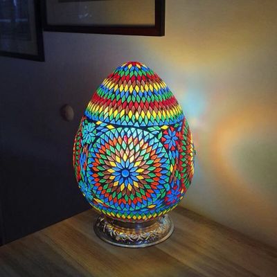 Lampă de masă multicolor orientală, Lara