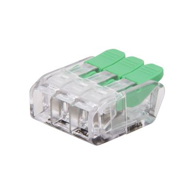 Clemă de sudură (50 bucăți), 3 fire, 0,2 - 4 mm²