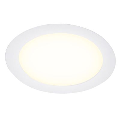 Downlight alb din aluminiu, Umbriel, 9W, LED 4000K, IP44
