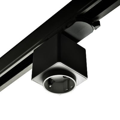 Priză trifazată, neagră, Pro