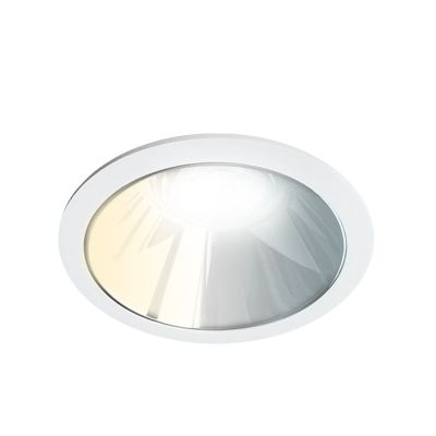 Downlight alb din aluminiu, Maud, 10W, LED white switch, IP22