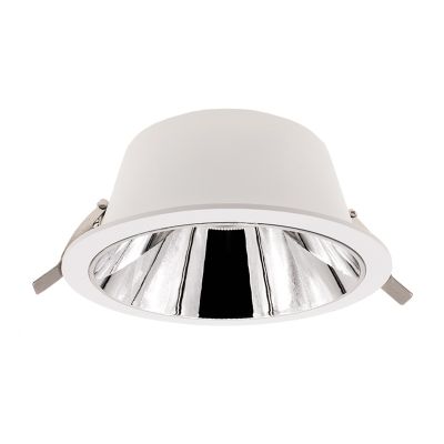 Downlight alb din aluminiu, Maud, 16W, LED white switch, IP22