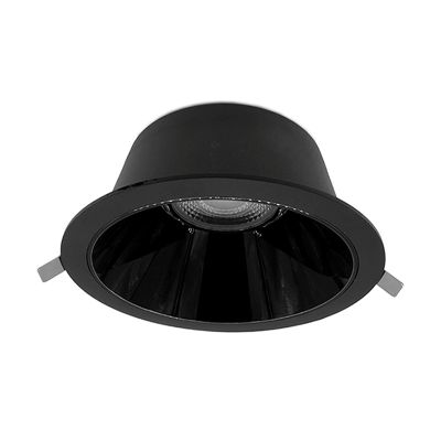 Downlight negru din aluminiu, Maud, 20W, LED white switch, IP22