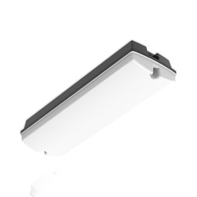 Lampă pentru galerii neagră din plastic, Pedram, 3W, LED 4000K, IP66
