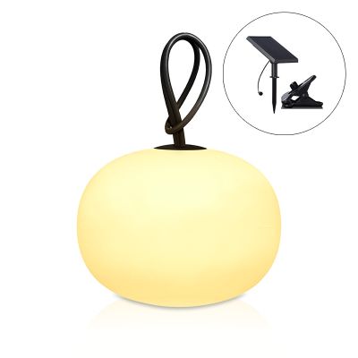 Lampă exterior albă din plastic, Pien, 1W, LED 2700K, IP54