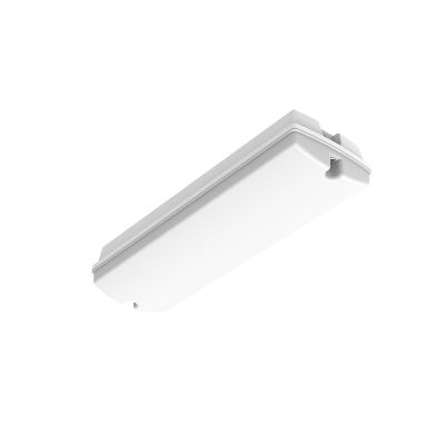Lampă pentru galerii albă din plastic, Pedram, 3,3W, LED reglabil de la alb cald la alb rece, IP66