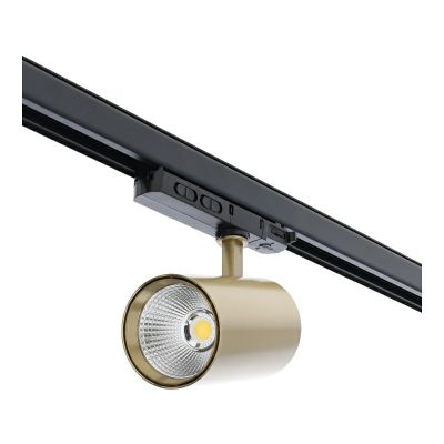 Spot trifazat din alamă Rozina, 10W/20W/30W, întrerupător alb, reglabil intensitate, Pro