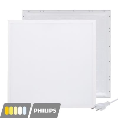 Panou LED 60x60 - 30W - întrerupător alb - UGR<19 - iluminat din spate