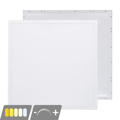 Panou LED 60x60 - 30W - întrerupător alb - UGR<19 - reglabil - iluminare din spate