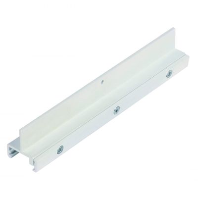 Sistem de suspensie pentru iluminat pe șină trifazat, 18 cm, alb, Pro