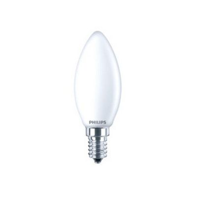 Lumânare cu filament LED Philips E14 827 B35 mată, 4,3w