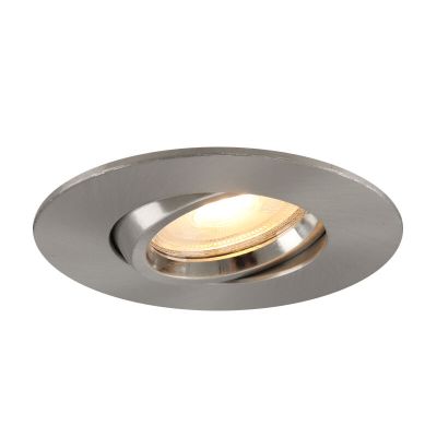 Spot încastrat baie nichel din aluminiu, Jill, IP65