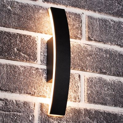 Lampă exterior antracit din aluminiu, Nayomi, 7,5W, LED 3000K, IP54