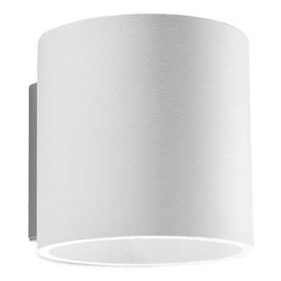 Aplică de perete up down din aluminiu albă, Amely