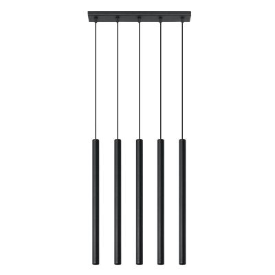 Lustră din aluminiu neagră, Hillary