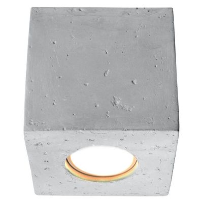 Aplică tavan din beton gri, Andro