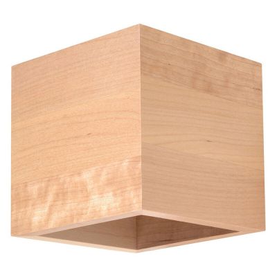 Aplică de perete up down din lemn maro, Andro