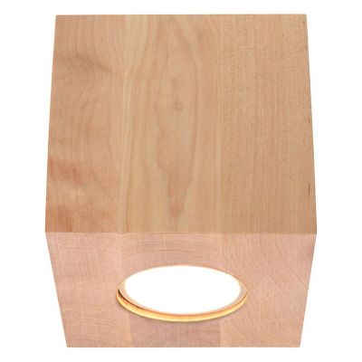 Aplică tavan din lemn maro, Andro