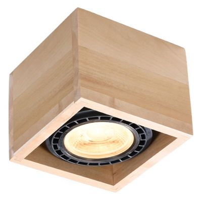 Aplică tavan din lemn maro, Alfons