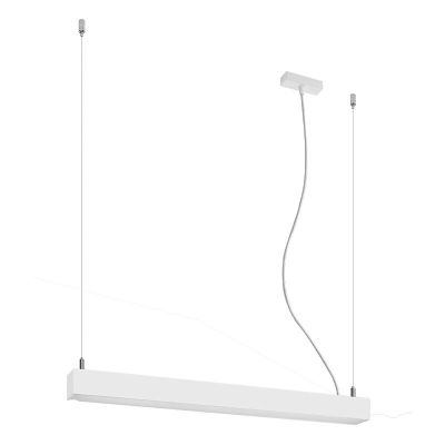 Lustră din aluminiu albă, Mascha, 22W, LED 3000K