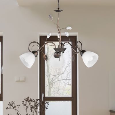 Candelabru clasic ruginiu, Astrid