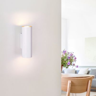 Aplică de perete modernă albă, Kaso