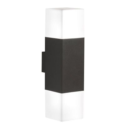 Aplică de perete up down antracit din aluminiu, Sodbury, IP44