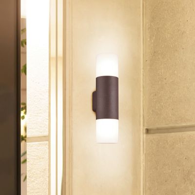 Lampă exterior modernă ruginie, Fjelso, IP44