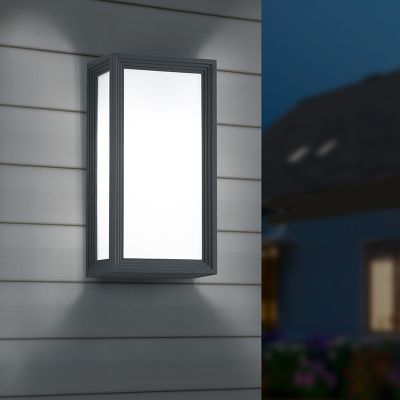 Lampă exterior modernă antracit, Fidel, IP54