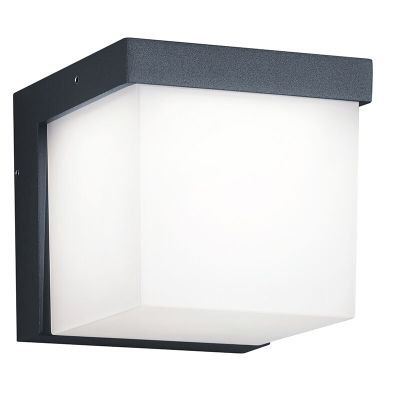 Lampă exterior antracit din aluminiu, Faro, 3,5W, LED 3000K, IP54