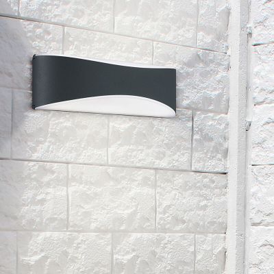 Lampă exterior modernă neagră, Bernadina, 9W, LED 3000K, IP65