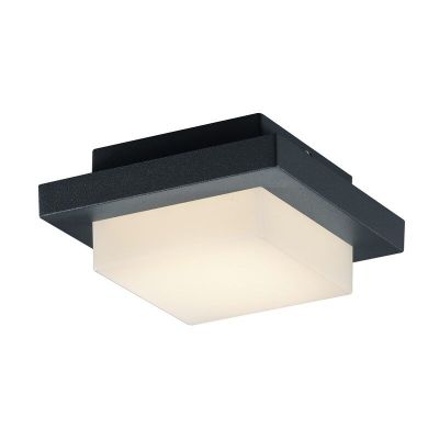 Lampă exterior antracit din aluminiu, Bletchley, 3,5W, LED 3000K, IP54